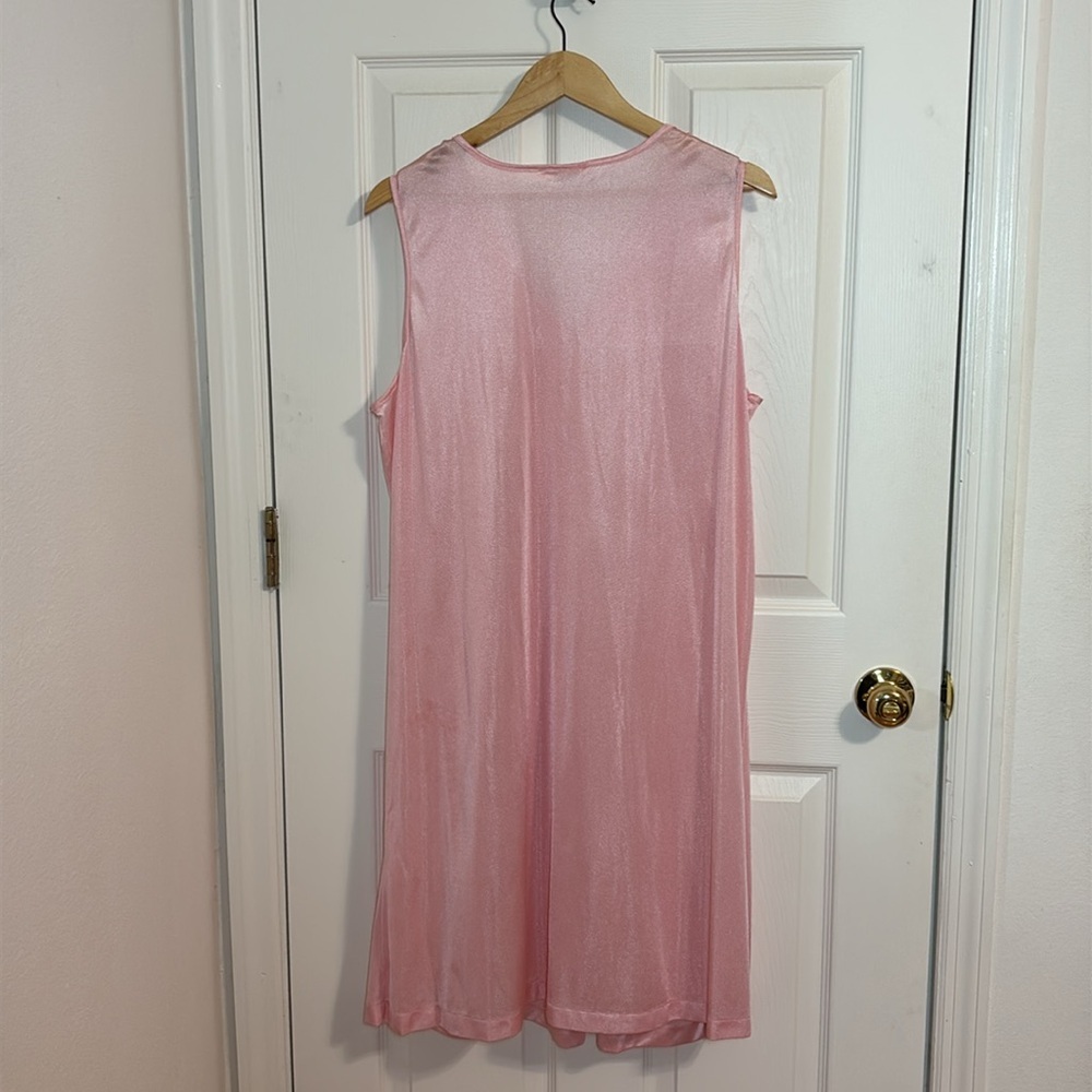 Komar Blush Pink Lace Chemise - Picture 5 of 5